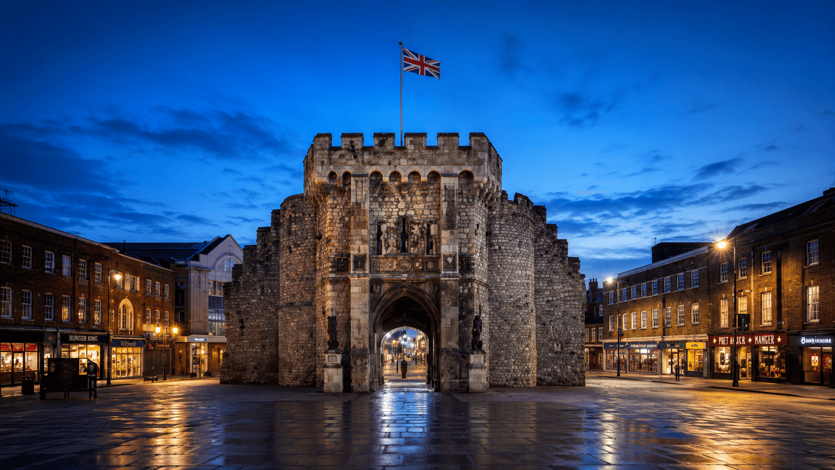The Bargate in Southampton